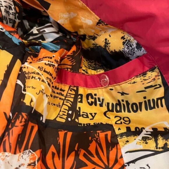 Ya Ya Ducking Brand Puffer Coat Japanese Import Bright Pink Size Small - Picture 11 of 16